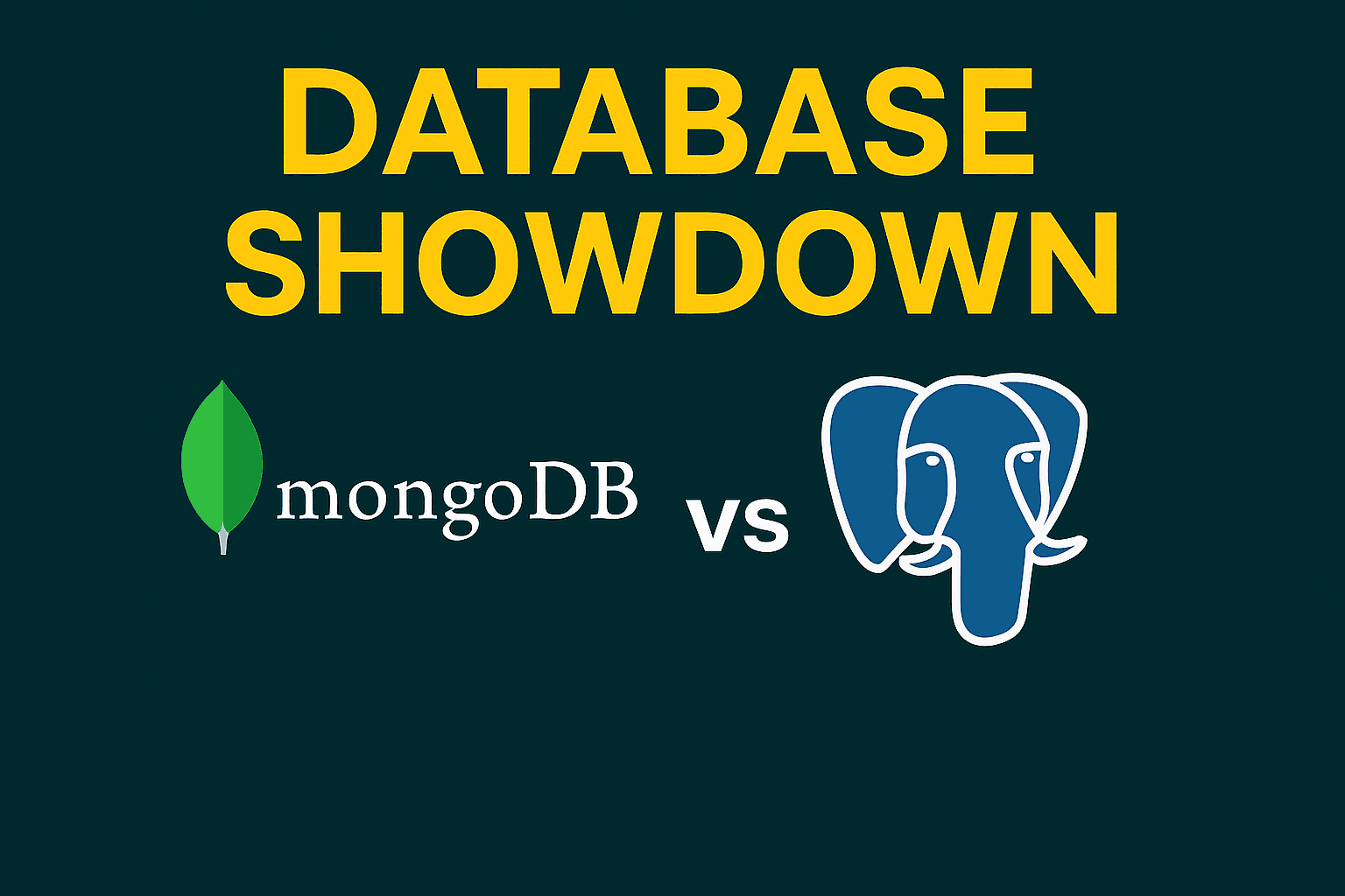 Why I Ditched PostgreSQL for MongoDB as a Self-Funded Startup Founder